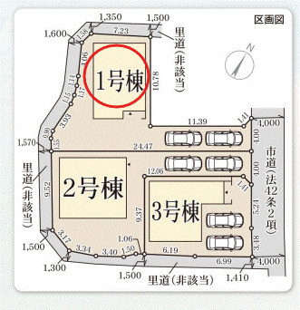 【区画図】 | リーブルガーデン美原区平尾３期 | 区画図
