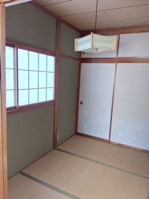 【和室】 | 長地梨久保2丁目　貸家（２） | 2階和室3帖
