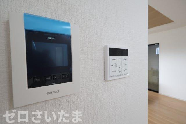 《仲介手数料無料》伊奈町本町２丁目206新築一戸建てエルデのセキュリティ