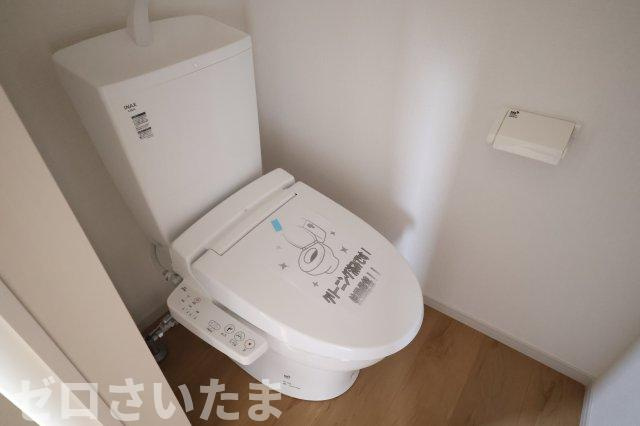 《仲介手数料無料》伊奈町本町２丁目206新築一戸建てエルデのトイレ