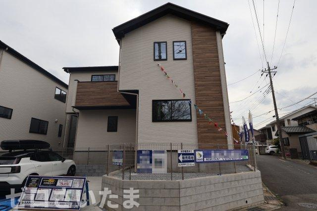 《仲介手数料無料》伊奈町本町２丁目206新築一戸建てエルデの外観|撮影日 2026年4月6日 14:30 曇り