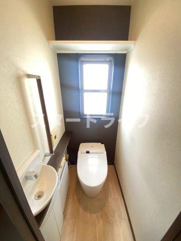 大阪市淀川区西中島３丁目の賃貸マンションのトイレ