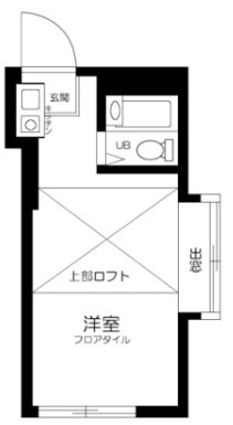 メトリブ三軒茶屋の間取り