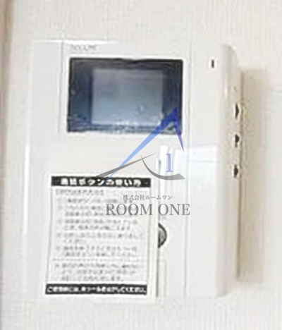リブリ・東上野のセキュリティ|モニター付きインターホンです。