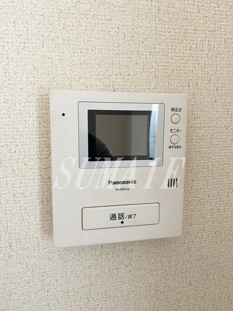 プレステージ新小岩のセキュリティ|モニタ付きインターホンです。