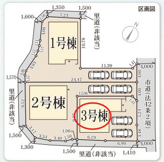 【区画図】 | リーブルガーデン美原区平尾３期 | 区画図