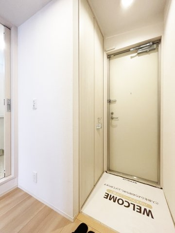 ルミエール　Ｅ棟の玄関