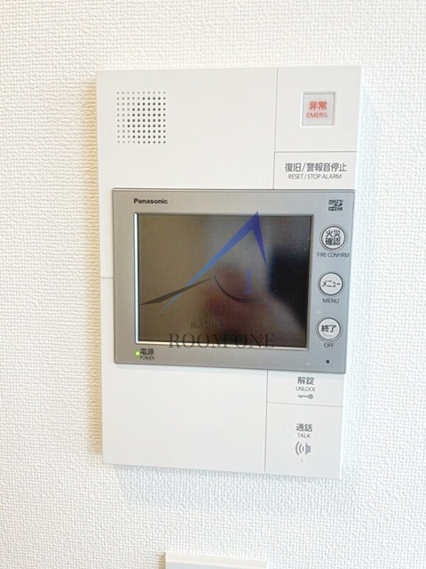 ラグゼナ田端北のセキュリティ|モニター付きインターホンです。
