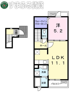 【間取り】 | ジュネス真伝　岡崎市真伝町