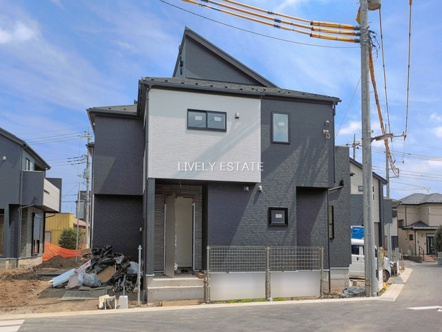 草加市新里町 新築分譲住宅 全8棟 8号棟の外観