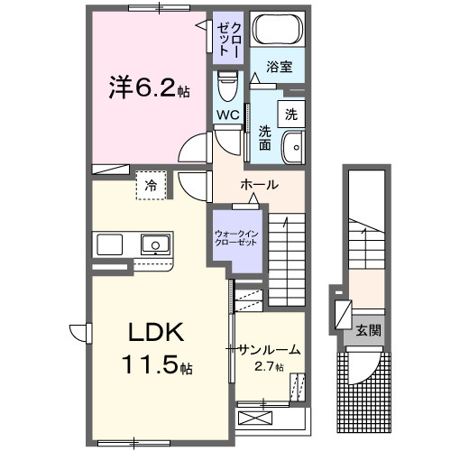 ソールオリエンスの間取り|間取図