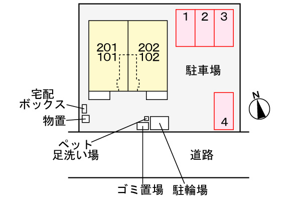 ソールオリエンスの駐車場|省エネ性能ラベル