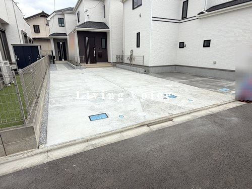 【仲介手数料０円】相模原市南区磯部　新築一戸建て　全3棟の駐車場|相模原市南区磯部　新築一戸建て　全3棟