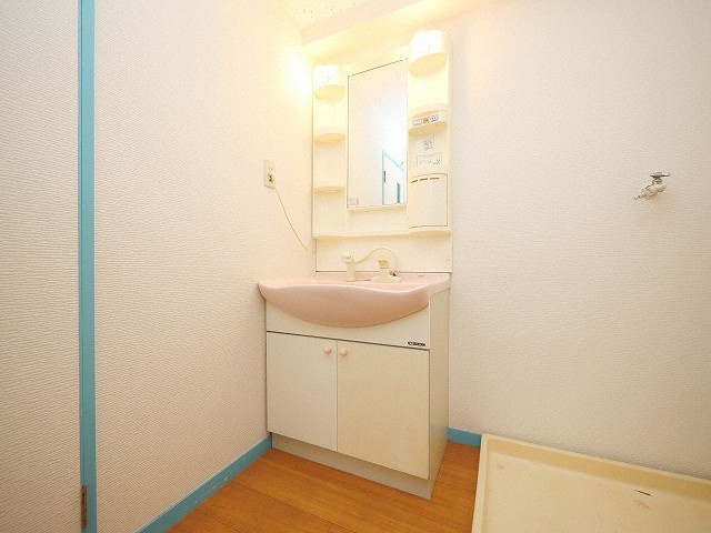 大阪市淀川区三津屋南２丁目の賃貸マンションの独立洗面台