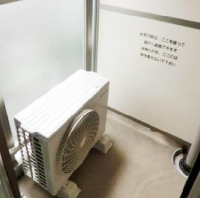 ジェムストーン高田馬場のバルコニー