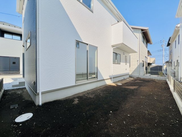 前橋市北代田町の庭|BBQや家庭菜園なども楽しめるお庭のスペース♪