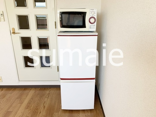 レジデンスカープ大宮の内装|冷蔵庫・電子レンジ使用可。