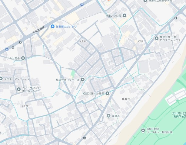 1日(土)2日(日)現地見学可能！　摂津市鳥飼下　全3邸の地図