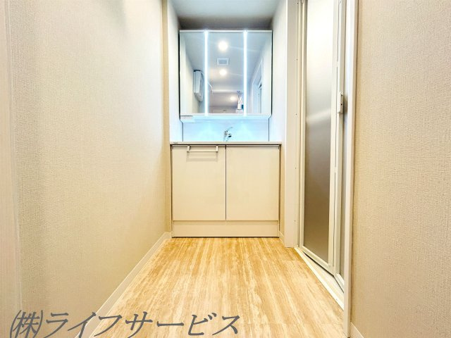 【洗面所】 | 新北野第2コーポ | 洗面化粧台新調