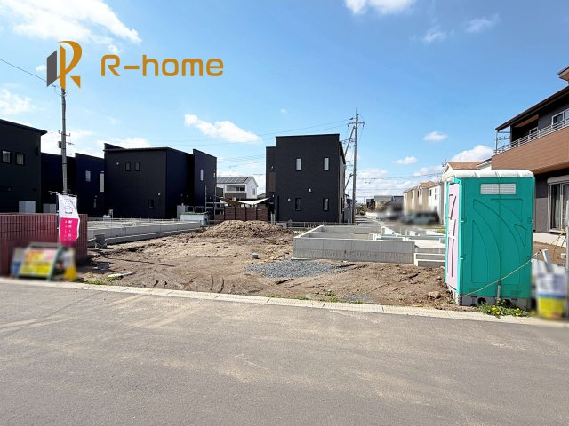 笠間市旭町第9　新築戸建て　1号棟の外観|2026年6月完成予定！近隣の同仕様完成物件をご見学いただけます♪