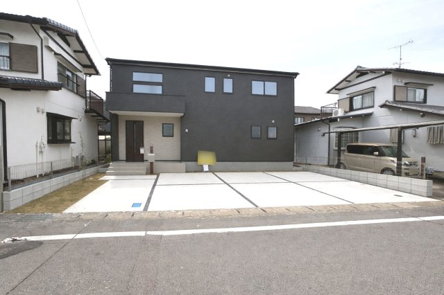 リーブルガーデン　各務原市鵜沼朝日町第2　全1区画分譲の前面道路含む現地写真|■前面道路　■ヤマダ不動産　株式会社リライフ　
■夢のマイホーム購入をフルサポートします！