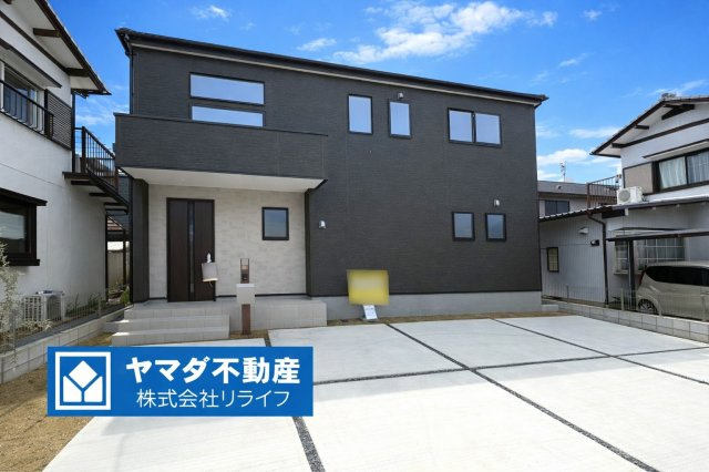 リーブルガーデン　各務原市鵜沼朝日町第2　全1区画分譲の外観|■1号棟
■YAMADA電機の　ヤマダ不動産　株式会社リライフ　岐阜店■
省エネ・耐震性◎の一建設の家。　
日本の風土に調和する木造軸組工法。フラット３５はＳＡを取得！１０年間の金利優遇あり！　