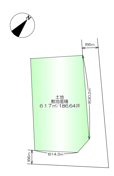 尾生町七丁目　土地の土地図