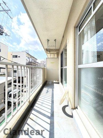 エンゼルハイム立石のバルコニー|ドキドキの新生活も、安心してスタート。ぴったりの住まいを見つけませんか？クランディアが一緒に住まい選びをサポートします‼　まずは、お気軽にお問合せください　＃クランディア