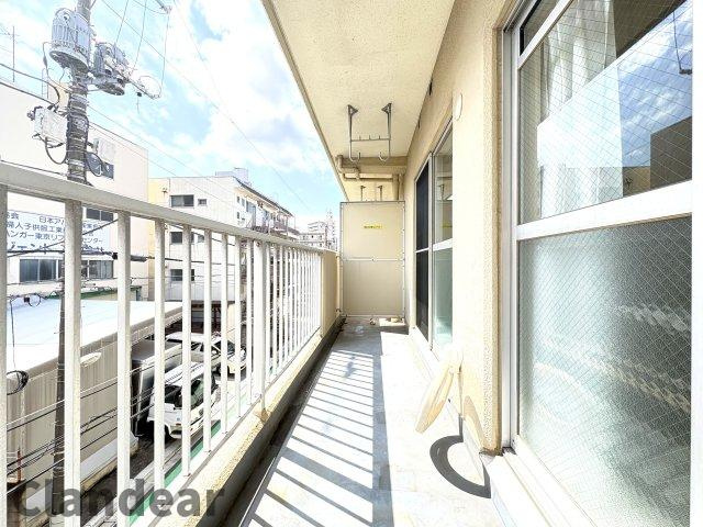 エンゼルハイム立石のバルコニー|ドキドキの新生活も、安心してスタート。ぴったりの住まいを見つけませんか？クランディアが一緒に住まい選びをサポートします‼　まずは、お気軽にお問合せください　＃クランディア