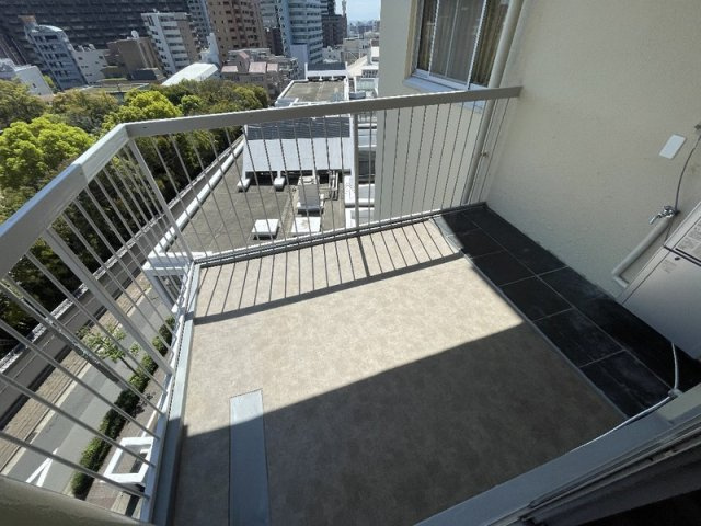 山手コーポラスのバルコニー