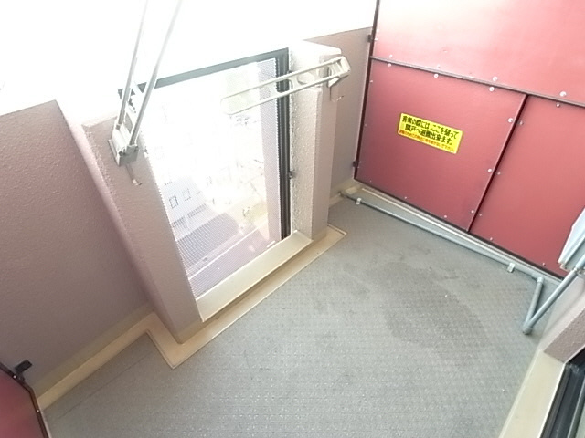 セファミ御影のバルコニー