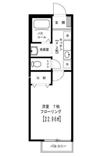 サングレース駒込中里の間取り