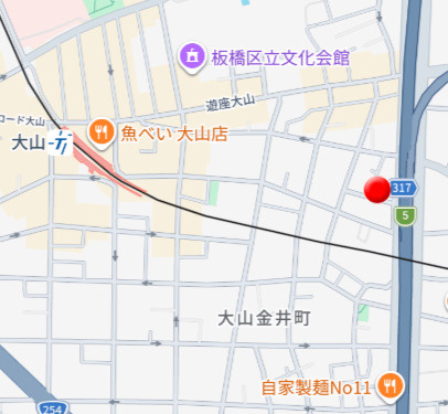 Ａ＆Ｍハイツの地図