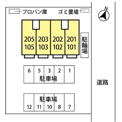 【区画図】 | クレセントハイム