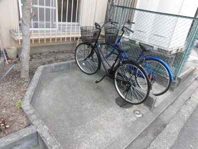【駐車場】 | ＵＰＧＲＡＮＤ菅原 | 敷地内駐輪場です。