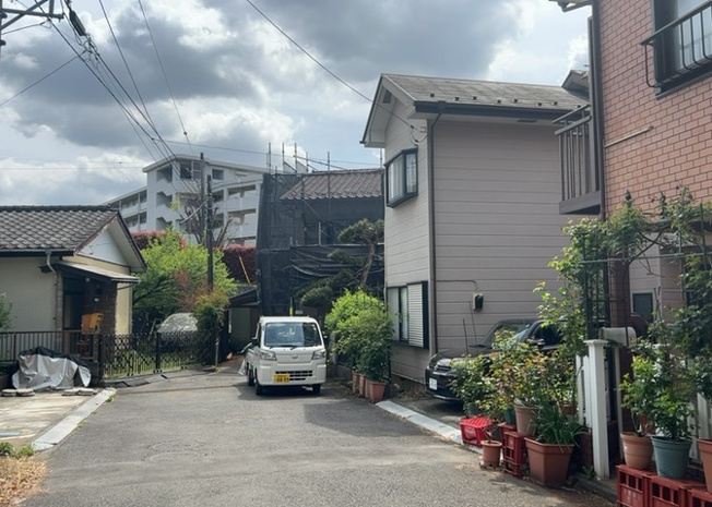 【展望】 | 森埜ハイツ | 眺望を気にして物件を探す場合、前面に建物が建っていないか現地で確認しましょう！前面に建物があると景色はもちろん、日当たりや風通しにも影響が出てきます。住んだ時のことを想像しながら現地見学をしましょう。