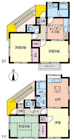 【間取り】 | 森埜ハイツ