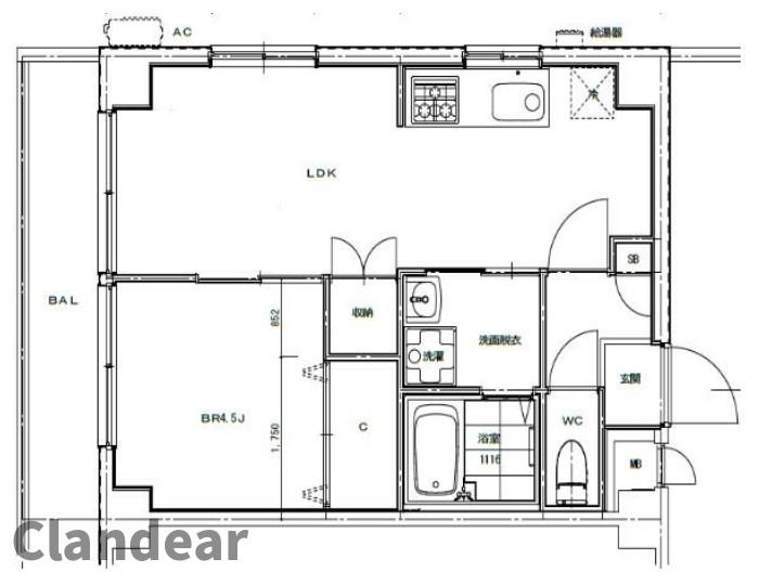 お花茶屋ダイヤモンドマンションの間取り|ドキドキの新生活も、安心してスタート。ぴったりの住まいを見つけませんか？クランディアが一緒に住まい選びをサポートします‼　まずは、お気軽にお問合せください　＃クランディア