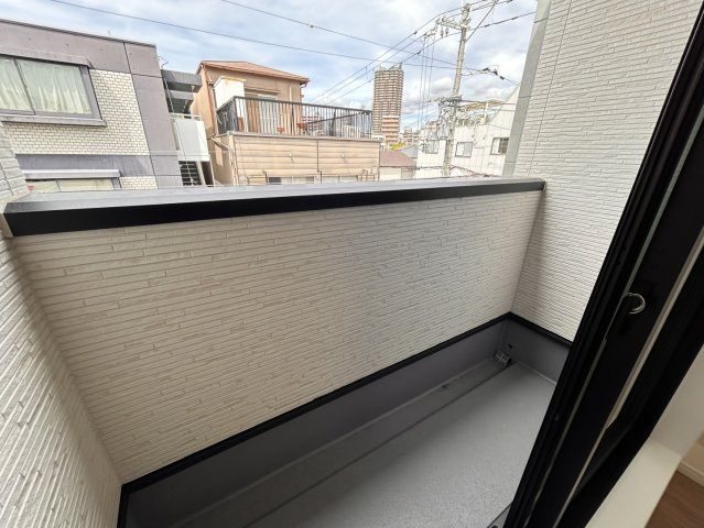 神戸市兵庫区松原通2丁目　新築戸建のバルコニー