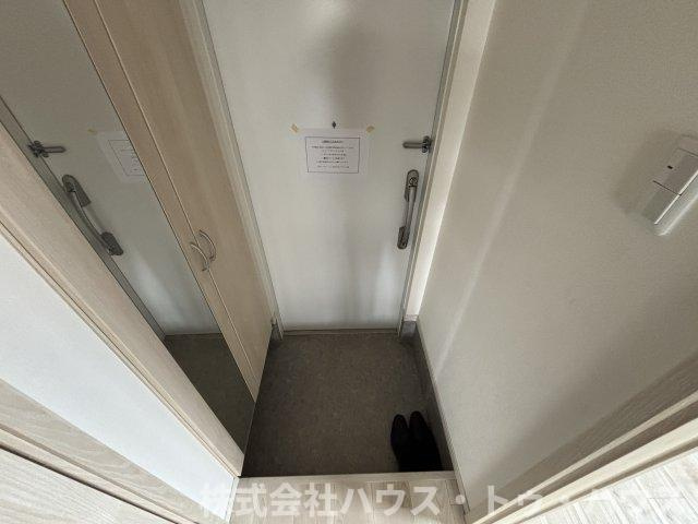 ベル フルールの玄関