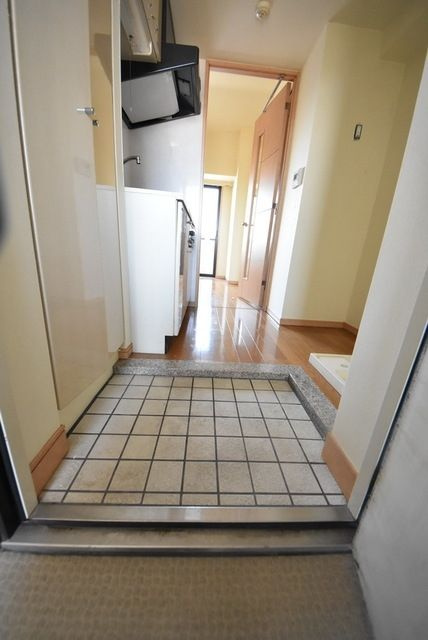 エクセリア上石神井の玄関