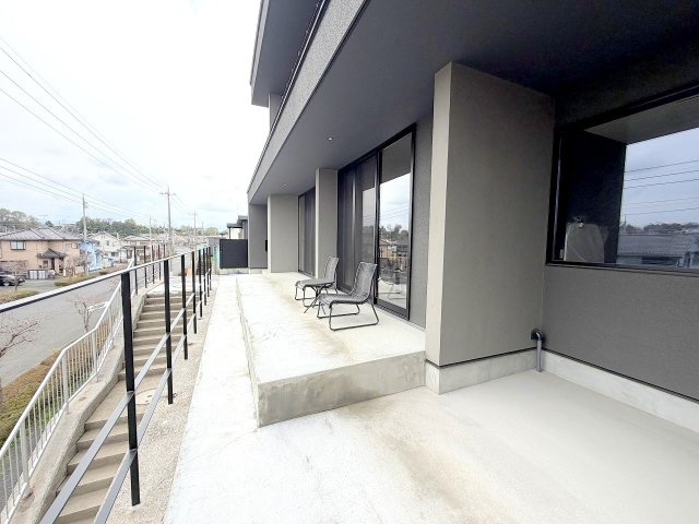 あきる野市草花　デザイナーズ新築住宅の庭