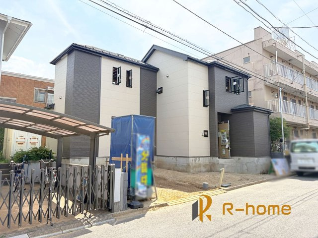 我孫子市つくし野7丁目　新築戸建て　A号棟の外観|2026年7月完成予定！近隣の同仕様完成物件をご見学いただけます♪