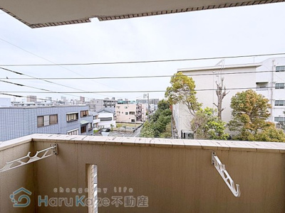 【バルコニー】 | グリーンパーク新瑞【名古屋市賃貸・シャッター付駐車場】