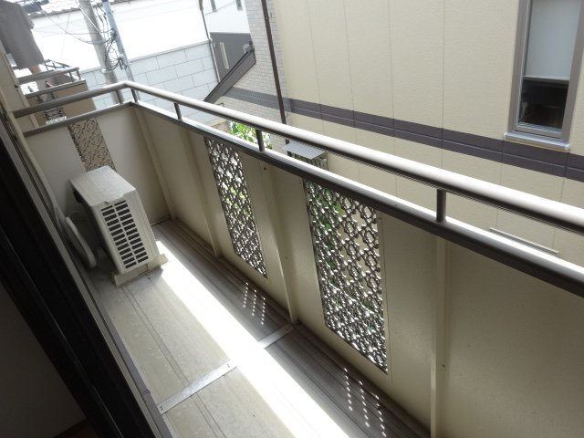 コーポバンブーバレーのバルコニー