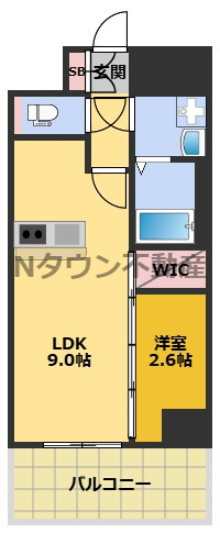 【間取り】 | メイクスアート浄心 | 間取りです。