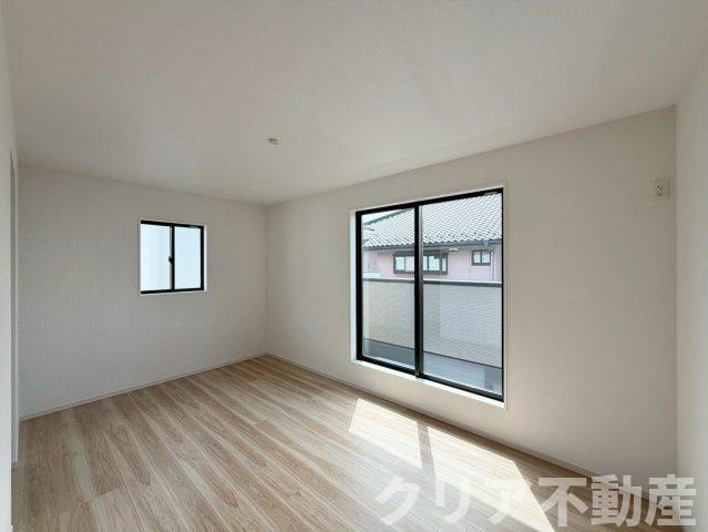 【寝室】 | 前橋市北代田町2期　2号棟 | 2階洋室7.5帖