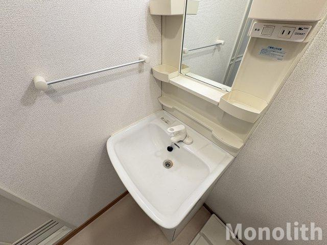 PARK岸和田Ⅱの洗面所