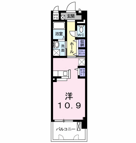 Ｓｏｌ　Ｌｅｖａｎｔｅ　国府の間取り