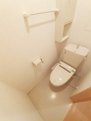 サングリーン錦ヶ丘　Ａ棟のトイレ|トイレもきれいです